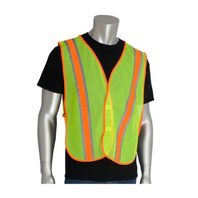 Protective Industrial Products 300-0900 Non-ANSI Two-Tone Mesh Safety Vest