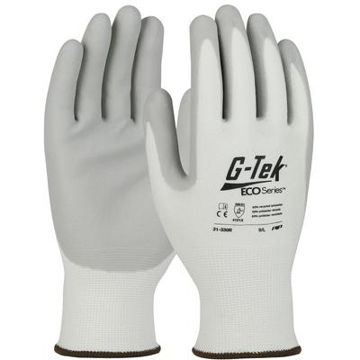 Protective Industrial Products 31-330R Seamless Knit Recycled Yarn / Spandex Blended Glove with Nitrile Coated Foam Grip on Palm & Fingers