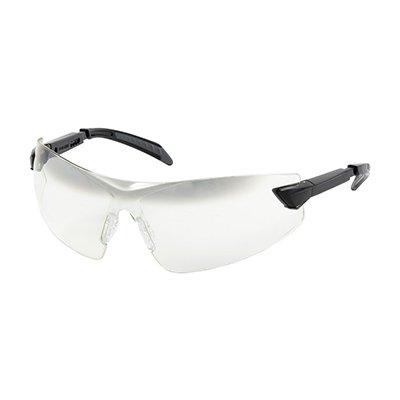 Protective Industrial Products 250-34-0031 Rimless Safety Glasses with Black Ratcheting Temples, Gradient Lens and Anti-Scratch / Anti-Fog Coating