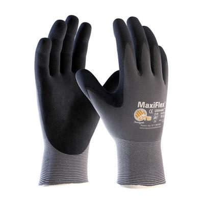 Protective Industrial Products 34-874V Seamless Knit Nylon / Elastane Glove with Nitrile Coated MicroFoam Grip on Palm & Fingers - Vend-Ready