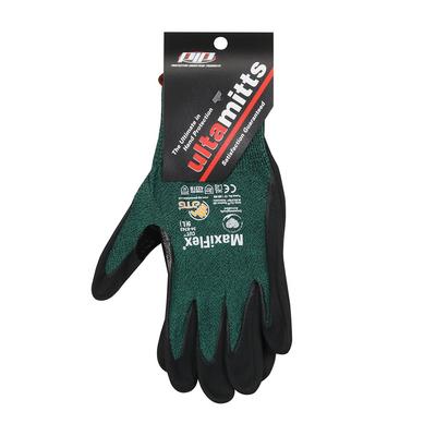 Protective Industrial Products 34-8743T Seamless Knit Engineered Yarn Glove with Premium Nitrile Coated MicroFoam Grip on Palm & Fingers - Tagged