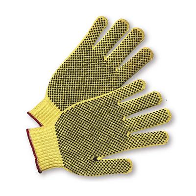 Protective Industrial Products 35KDBSL Seamless Knit Kevlar® Glove with Double-Sided PVC Dot Grip - Ladies'