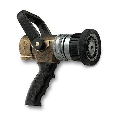 Akron Brass 3721 1  1/2'' Industrial Turbojet Fire Hose Nozzle with Pistol Grip