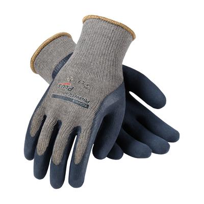 Protective Industrial Products 39-C1600 Seamless Knit Cotton / Polyester Glove with Latex Coated MicroFinish Grip on Palm & Fingers