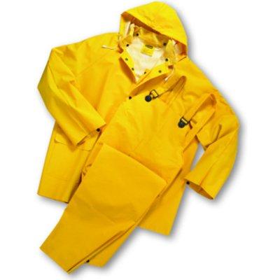 Protective Industrial Products 4035FR FR Treated Three-Piece Rainsuit - 0.35mm