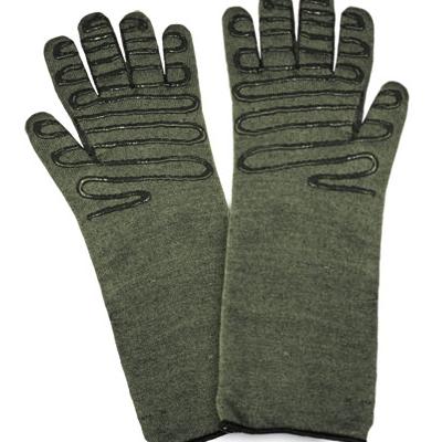 Protective Industrial Products 43-859 Kevlar® / Preox Seamless Knit Hot Mill Glove with Cotton Liner and Double-Sided SilaGrip™ Coating - Extended Cuff