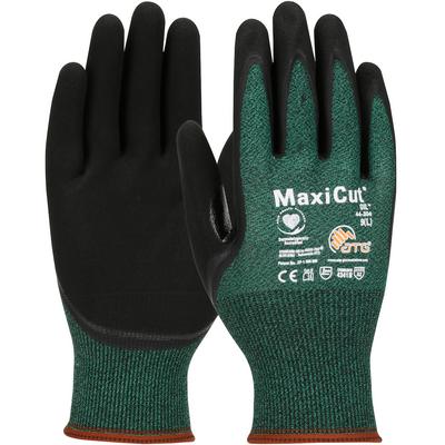 Protective Industrial Products 44-304 Seamless Knit Engineered Yarn Glove with Nitrile Coated MicroFoam Grip on Palm & Fingers