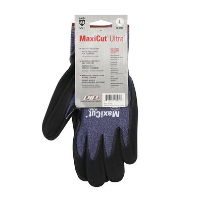 Protective Industrial Products 44-3745T Seamless Knit Engineered Yarn Glove with Premium Nitrile Coated MicroFoam Grip on Palm & Fingers - Tagged