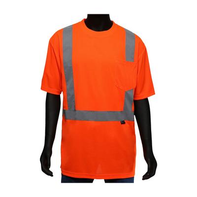 Protective Industrial Products 47403 ANSI Type R Class 2 Short Sleeve T-Shirt