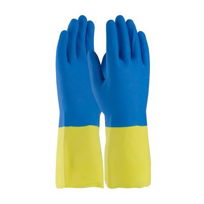 Protective Industrial Products 33224 Unsupported Neoprene/Latex, Flock Lined with Raised Diamond Grip - 22 Mil