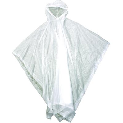 Protective Industrial Products 61 Waterproof Poncho - 0.10 mm - Clear