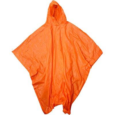 Protective Industrial Products 63 Waterproof Poncho - 0.10 mm - Orange