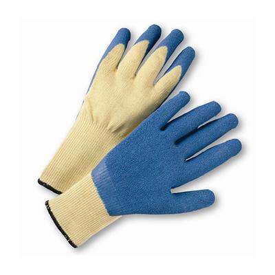 Protective Industrial Products 700KSLC Seamless Knit Kevlar® Glove with Latex Coated Crinkle Grip on Palm & Fingers