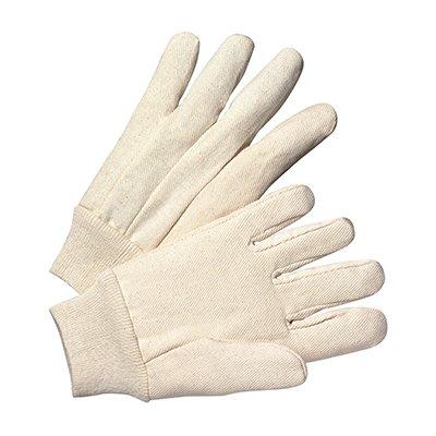 Protective Industrial Products 708L Premium Grade Cotton Canvas Single Palm Glove - Knitwrist