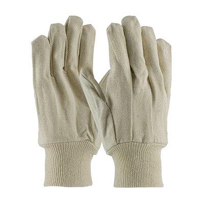 Protective Industrial Products 708LK Cotton/Poly Canvas Single Palm Glove - Knitwrist