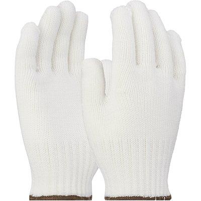 Protective Industrial Products 713SN Light Weight Seamless Knit Nylon Glove - White