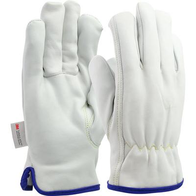 Protective Industrial Products 77-269 Top Grain Cowhide Leather Glove with 3M™ Thinsulate™ Lining - Keystone Thumb