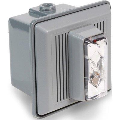 Edwards Signaling 867STRC-AQ AC/DC - Indoor Rated Surface Mount Electronic Horn/Strobe