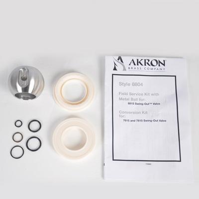 Akron Brass 88040001W Swing-Out Valve Field Service / Conversion Kit with Stainless Ball for 1.5"