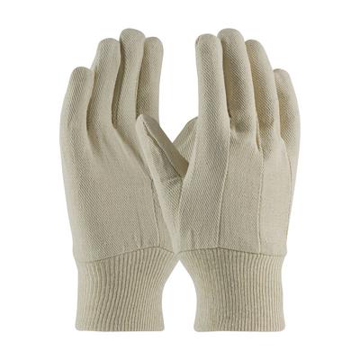 Protective Industrial Products 90-908CI Economy Grade Cotton Canvas Single Palm Glove - Knitwrist