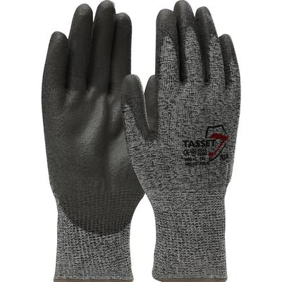 Protective Industrial Products 960 Seamless Knit PolyKor® Blended Glove with Polyurethane Coated Flat Grip on Palm & Fingers