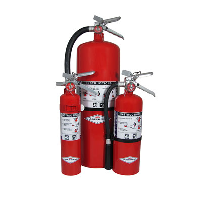 Amerex B460 brass valve stored pressure dry chemical extinguisher