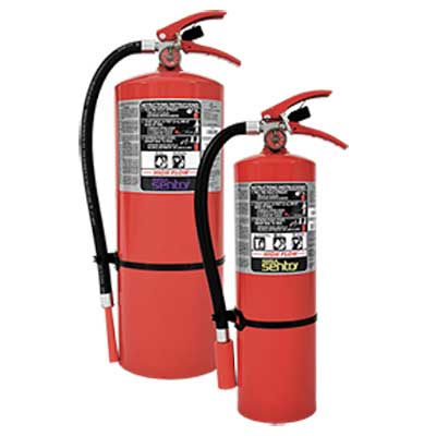 Ansul HF-AA10S SENTRY high-flow dry chemical fire extinguisher