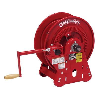 Reelcraft BH37112 L 1 in. x 50 ft. Heavy Duty Bevel Crank Hose Reel