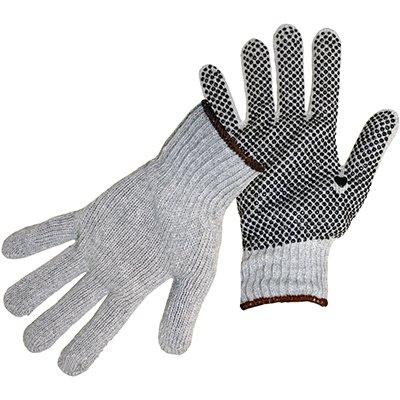 Protective Industrial Products 1JP5531 Medium Weight Seamless Knit Cotton/Polyester Glove with PVC Dotted Grip