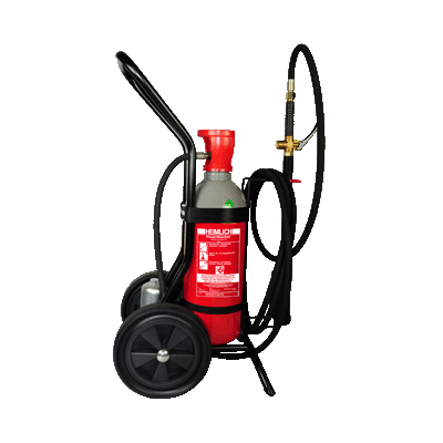 Brandschutz Heimlich SECRETLY C 10 CO2 fire extinguisher