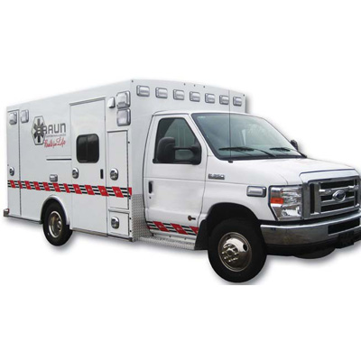 Braun Industries Inc. Signature Ford E-350(G) ambulance