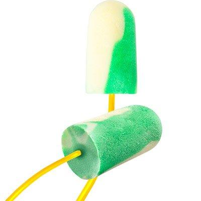 Protective Industrial Products BSF-30 Disposable Bio-Based Corded Foam Ear Plug with BioSoft™ Technology - NRR 32