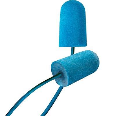 Protective Industrial Products BSF-D Metal Detectable Disposable Bio-based Corded Foam Ear Plug with BioSoft™ Technology - NRR 32