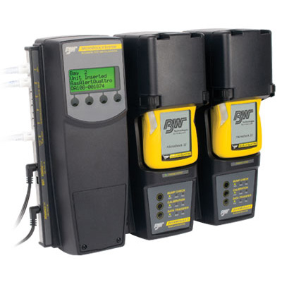 BW Technologies MicroDock II calibration and bump test management