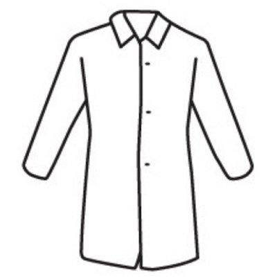 Protective Industrial Products C3818 PosiWear M3 Lab Coat - No Pockets