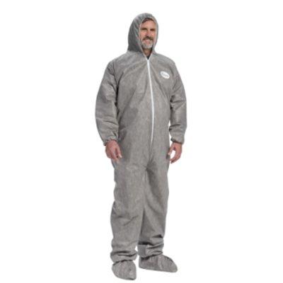 Protective Industrial Products C3906 PosiWear M3 Coverall with Hood, Elastic Wrists & Ankles