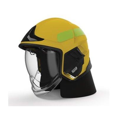 MSA GYM1018500000-JC16 Cairns XF1 Fire Helmet, Medium, Matte Yellow