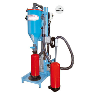 Cervinka PFF-FLIPP-EK(W) filling and service machine for fire extinguishers