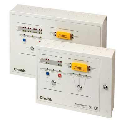 Chubb Zonemaster 104 extinguishant control panel