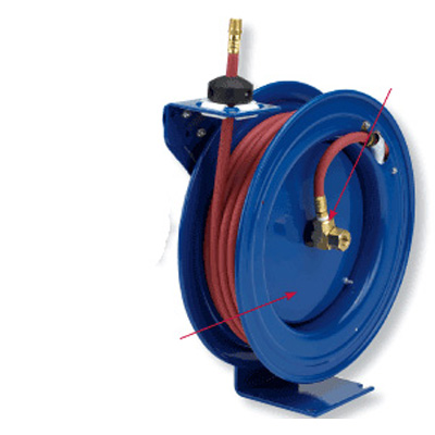 Coxreels P-HP-320 high pressure hose reel