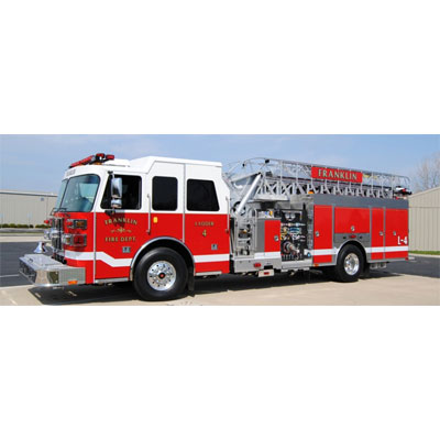 Custom Fire Apparatus, Inc. SA75 aerial ladder