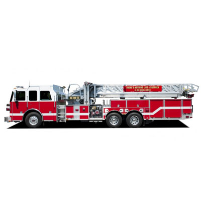 Custom Fire Apparatus, Inc. SL100 aerial ladder