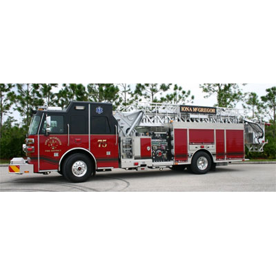 Custom Fire Apparatus, Inc. SP70 aerial platform