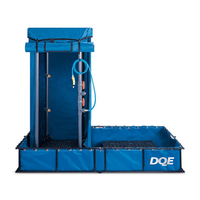 DQE HMK1101S is a standard decontamination shower system