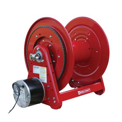 Reelcraft EH37118 M12D 1 in. x 100 ft. Heavy Duty 12 V DC Motor Driven Hose Reel