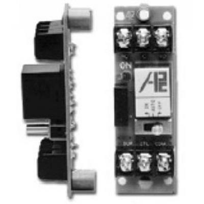 Edwards Signaling MR601/T Single SPDT relay with LED, switch and mounting track