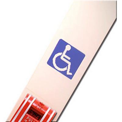 Edwards Signaling RR-32RL Pull Station RelocatorBeige with Blue and White Decal