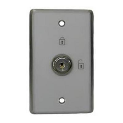 Edwards Signaling RKEY Remote Key switch on plate for enabling or disabling common controls