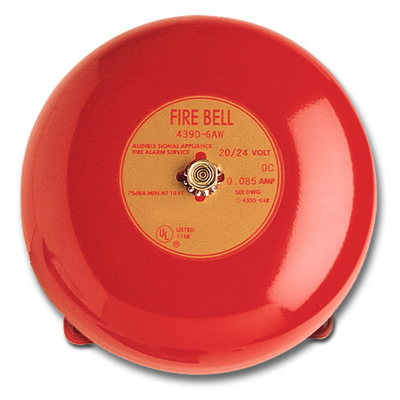 Edwards Signaling 323D-10AW-R 10-inch fire alarm bell