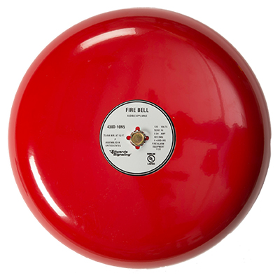 Edwards Signaling 439D-8AW-R 8-inch fire alarm bell